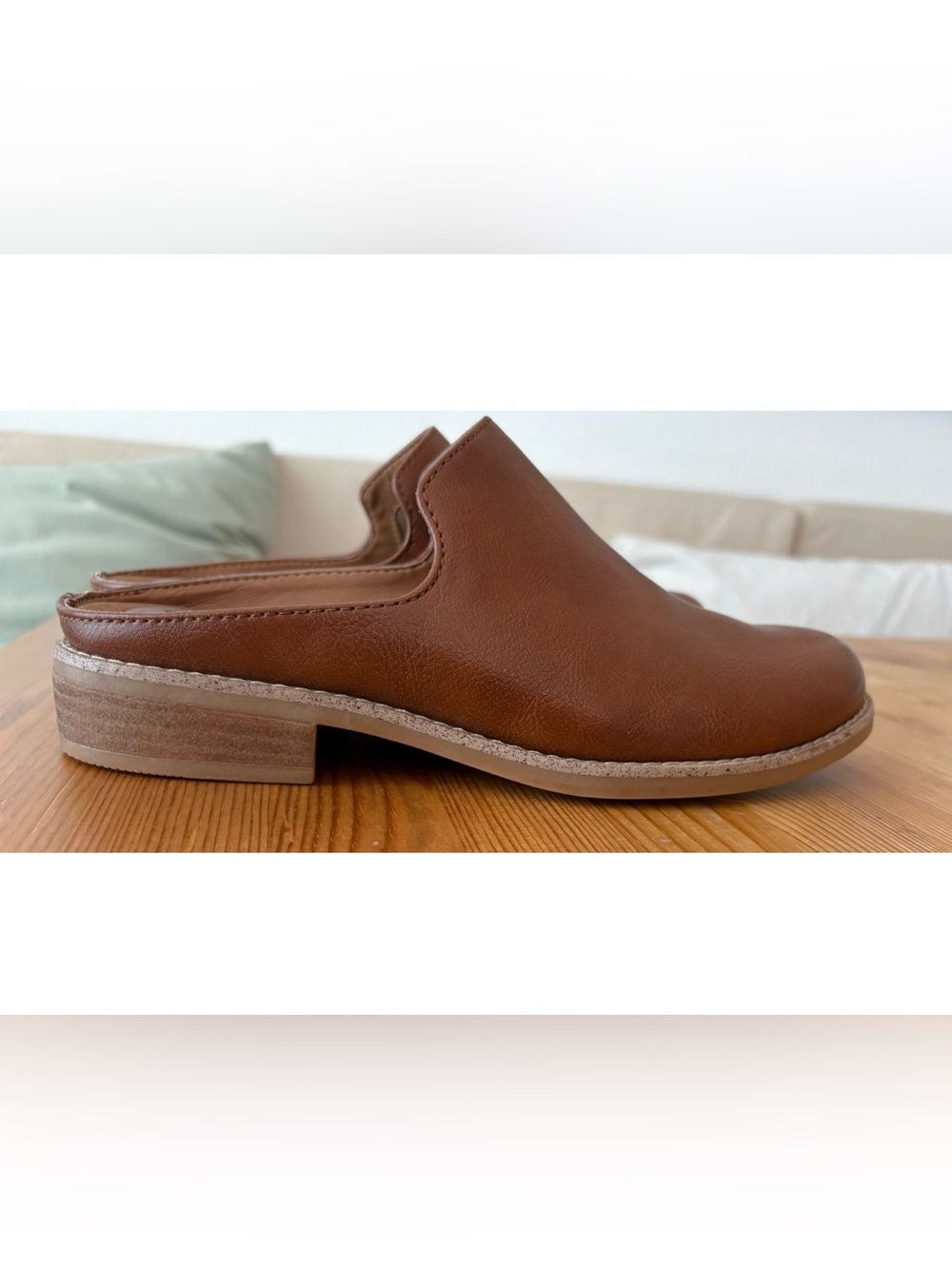 EURO SOFT BY SOFFT MULES “MERCY” WOMENS SZ 7.5 BROWN EXCELLENT CONDITION
